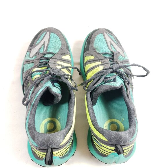 Brooks PureGrit 2 Women’s Trail Running Shoes Size 9 Teal/Gray Breathable Mesh - Picture 7 of 9